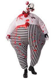 See more ideas about scary clowns, clown, clown costume. Adult Inflatable Evil Clown Costume