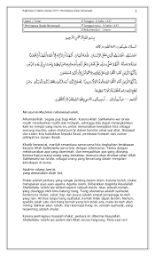 Shalat juga adalah salah satu ibadah yang paling penting setelah membaca kalimat syahadat. Khutbah Jum At Pentingnya Shalat Berjamaah Full