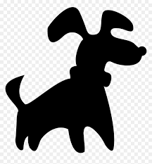 Free design of the day. Black Small Dog Silhouette Svg Png Icon Free Download Cartoon Dog Silhouette Png Transparent Png Vhv