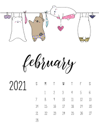 Obtain free printable 2021 calendar pdfs, photographs and calendar templates | up to date 9/3/2020. Free Cute February Calendar 2021 Printables For Families