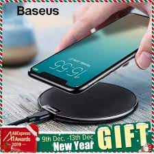Baseus Qi Wireless Charger Pad For Iphone X Xs Max Xr 10w Fast Charger Wireless Charging For Samsung S9 Note 10 Wireless Charger Price 20 98 Free Shipping Ht