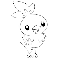Torchic coloring page from generation iii pokemon category. Pokemon Torchic Coloring Page Free Printable Coloring Pages For Kids