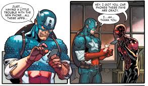 Senator rogers isn't fond of you becoming buddy buddy with the guy interns. Steve Rogers And His New Phone Miles Morales Spider Man 3 Marvel