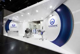 A company can assign it's own. Form Group Exhibition Stand Tecnomatic On Behance Exhibition Stand Exhibition Stand Design Exhibition Booth Design