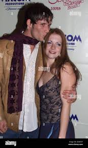 Actress Melissa Joan Hart Star Of The Television Comedy Series Sabrina The Teenage Witch Poses With Boyfriend Bryan Kirkwood October 23 2000 At A Party Celebrating Its 100th Episode The Episode Titled
