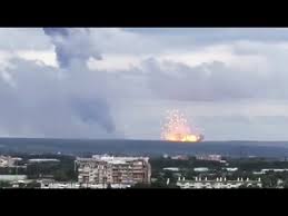 Der naturpark oberer bayerischer wald beinhaltet den gesamten landkreis cham und den östlichen teil des landkreises schwandorf. Amateuraufnahmen Gewaltige Explosion In Russischem Munitionslager Youtube