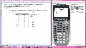 Mean From Frequency Table With Intervals Video Lessons Examples Solutions