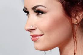 Sterling Silver Nose Ring Nose Ring With Clear White Zirconia Etsy Celebrities With Nose Piercings Sterling Silver Nose Rings Nose Piercing