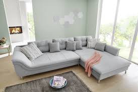 Wohnlandschaft Montreal Couch Grau Wohnzimmer Wohnungseinrichtung Grau Wohnzimmer Couch