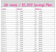 75 Best 26 Week Savings Plan Images Savings Plan Money