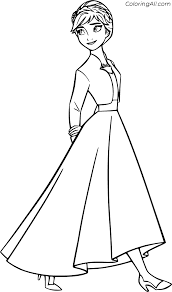 Check spelling or type a new query. Anna Coloring Pages Coloringall