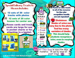 Special Delivery Trucks To Houses Pocket Chart And Centers