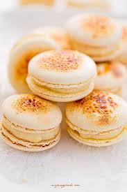 Macaron Original Creme Brulee On Veut Des Macarons Originaux Elle A Table Recette Macaron Recette Recettes De Cuisine