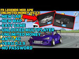 (items purchase)) · 1.1 drift with the opponent · 1.2 car system · 1.3 customize your car. Fr Legends Mod Apk V 0 2 9 Gameplay Youtube