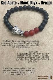 Use Black Onyx To Encourage Happiness And Good Fortune Black Onyx Is A Strength Giving Stone And Can Prov Mala Beads Bracelet Red Agate Chakra Healing Jewelry