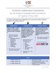 Stpm may be difficult and comprehensive, but it comes bundled with a price tag that would make other options stare with envy. Syaza Nazura On Twitter Academic Exploration Competition For Students Spm Stpm Igcse As Level Equivalent By The Oxford Cambridge Society Of Malaysia I Got It Through Work To Share With My Students But Thought I
