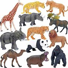 Safari Animals In 2020 African Jungle Animals Wild Animal Toys Animal Figures