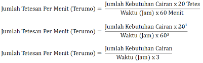 Istilah yang sering digunakan dalam pemasangan infus • gtt= makro tetes • mgtt= mikro tetes • jumlah tetesan = banyaknya tetesan dalam satu menit rumus tetap tetesan infus • 1 gtt = 3 mgtt • 1 cc = 20 gtt • 1 cc = 60 mgtt • 1 kolf = 1 labu = 500 cc • 1 cc = 1 ml • mggt/menit = cc/jam • konversi dari gtt ke mgtt kali (x) 3 • konversi dari mgtt ke gtt bagi (:) 3 • 1 kolf atau 500 cc/ 24 jam = 7 gtt • 1 kolf atau 500 cc/24 jam = 21 mgtt • volume tetesan infus yang. Cara Menghitung Tetesan Infus Mikro Dan Makro