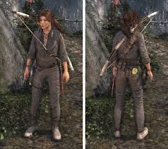 Lara is known for wearing khaki shorts and pairing it with a tan or gray tank top. Tomb Raider 2013 Outfits And Other Downloadable Content Dlc Stella S Tomb Raider Site