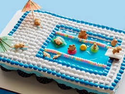Pull Apart Pool Cupcake Cake Recipe Pool Cupcakes Cookout Desserts Cupcake Cakes