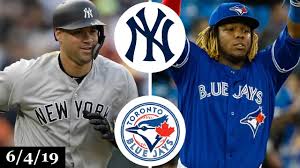 The blue jays compete in major league baseball as a member. New York Yankees Vs Toronto Blue Jays Full Game Highlights June 4 2019 2019 Mlb Season Youtube