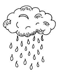 Thunder and lightning coloring page twisty noodle. A Rain Cloud Coloring Page Free Printable Coloring Pages For Kids