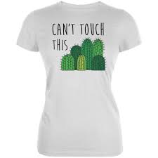 Can't touch this cacti by taylorbwright | redbubble. Old Glory Can T Touch This Spiky Cactus Juniors Soft T Shirt White X Lg Walmart Com Walmart Com