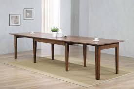Amish dining room tables include leg tables, cabinet base tables, trestle tables, single and pedestal tables, pub and live edge ones. Rectangular Extendable Dining Table Amish Sunset Trading