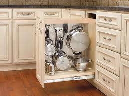 pot storage, cabinets