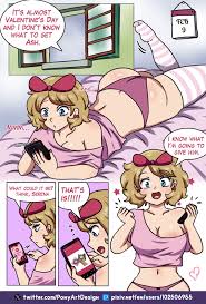 PonyArtDesign] AmourShipping: My favorite chocolate! Serena X Ash -  FreeAdultComix