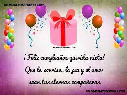 Tarjetas De Cumpleanos Nieta