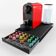 Thecoffeebox Nespresso Coffee Capsule Holder Storage Drawer Holds 60 Nespresso Pods Capsulas De Cafe Cantinho Do Cafe Cafe