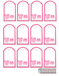 These would make any baby light up with a smile. Free Printable Baby Shower Gift Tags Via Baby Shower Ideas Flickr