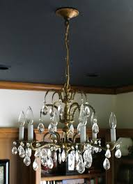 I also spray painted the washer and finial bronze so it would match the fan. Diy Drum Shade Tutorial Dimples And Tangles