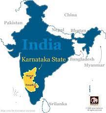Bangalore In Map India Map Of India | Traversing India