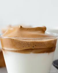 Beat the coffee till its color lightens and you see a frothy layer on top. Dalgona Coffee Recipe I Am A Food Blog