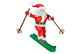 This is a free svg file from juliana michaels 17 turtles site. Santa Skiing Svg Cut File By Creative Fabrica Crafts Creative Fabrica