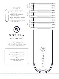 use rothys shoe size chart to help you convert u s shoe