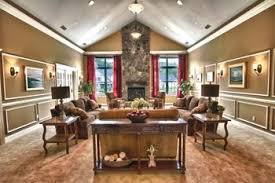 The Spacious Clubhouse Great Room At Glassbury Court Has A Cathedral Ceiling And Stone Fireplace Co Housing Housing Options Co Housing Community