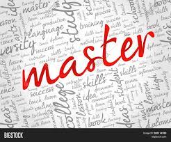 Master Word Cloud Image & Photo (Free Trial) | Bigstock