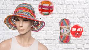 Tig Isi Ile Yazlik Sapka Summer Hat With Crochet Youtube Tig Isleri Krose Sapka