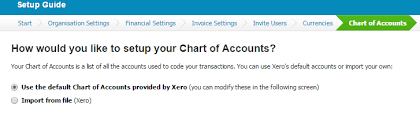 Chart Of Accounts Learning Xero