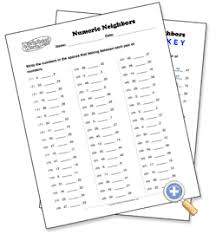 Numerical Neighbors Worksheet Creator Choices For Creation Include What Comes Before And Or After A Number What Comes Bet Math Resources Math 2nd Grade Math