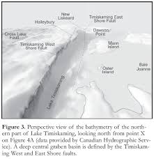 view of ongoing neotectonic activity in the timiskaming