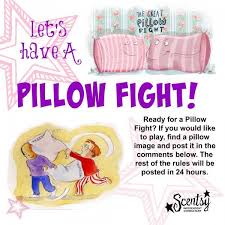 Pillow Fight Facebook Party Game The Rest Of The Rules Are Contained In The Link Scentsy Online Party Scentsy Facebook Party Scentsy Facebook