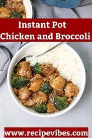 Instant Pot Chicken And Broccoli Recipe Healthy Instant Pot Recipes Recipes Pressure Cooker Recipes