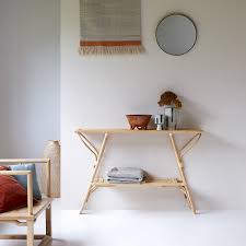 Authentic, warm and of course, natural! Marius Rattan Console Table Tikamoon