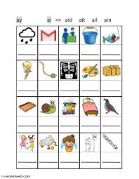 See more ideas about phonics activities, teaching phonics, phonics. Ai Ay Phonics Worksheet