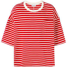 Black And Red Striped T Shirt Mens Etudes Striped Oversized T Shirt 270 Liked On Polyvore Featuring Men S Fashion Men S Clothing Me White Stripes Shirt White Shirt Men Striped Shift Dress