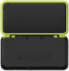 Black & lime green handheld console, charger & box. New Nintendo 2ds Xl Schwarz Apfelgrun Inkl Mario Amazon De Elektronik